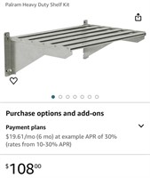 Palram Heavy Duty Shelf Kit - Holds up to