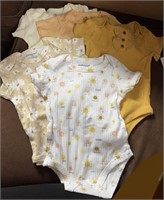 12M Kiddiezoom Unisex Baby 5-Pack Short-Sleeve
