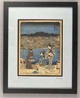 Japanese Woodblock Hiroshiga Utagawa 19th C.