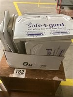 19 boxes 250 each toilet seat covers