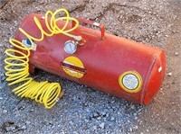 Mid-State Portable Air Tank w/ Hose & Gauge