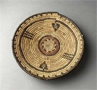 African Coiled Basket Hausa Tribe Nigerian