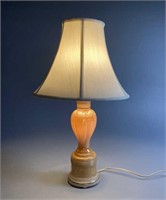 Aladdin Alacite Peach Luster Table Lamp