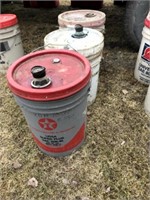 3 Pails of Oil (Part Full)