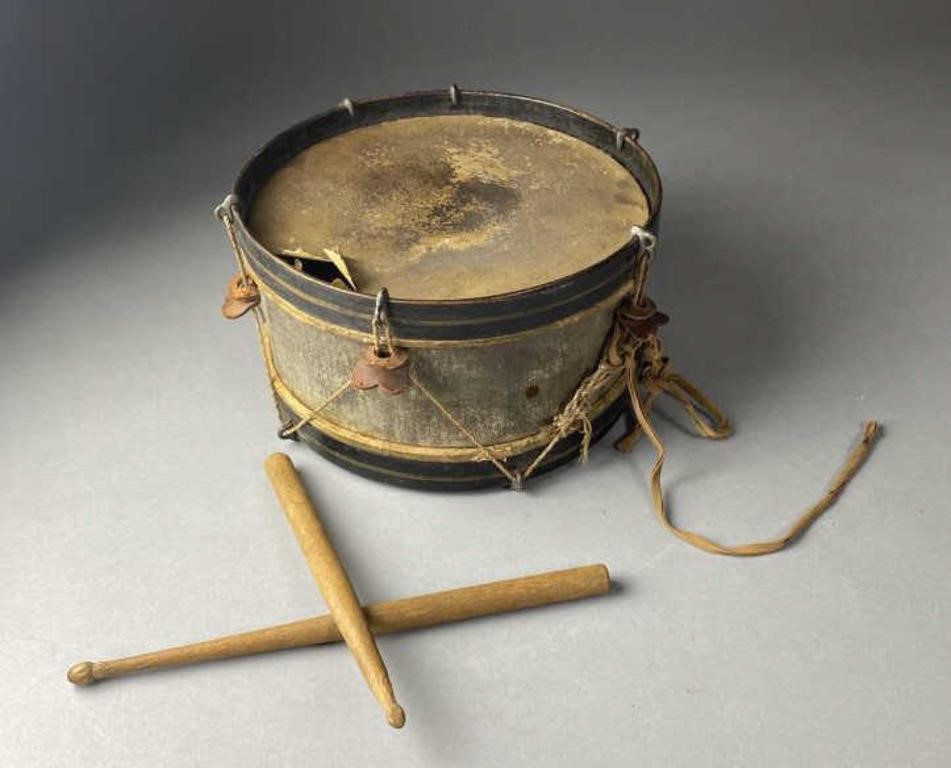 Antique Snare Rope Drum