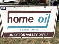 Sign - Home Oil Company Ltd (Wood)