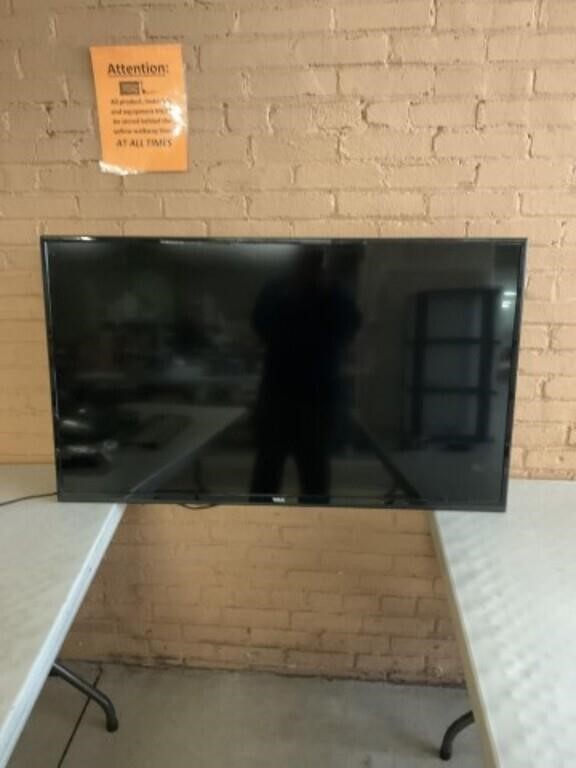 Rca 49” tv with remote and wall mount hardware