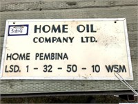 Sign - Home Oil Company