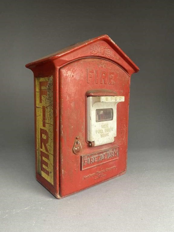 Gamewell Vintage Fire Alarm Box