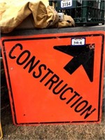 Sign - Construction (Metal)