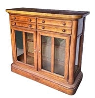 Small Wooden Curio Cabinet