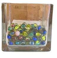 Glass Cat's Eye Marbles