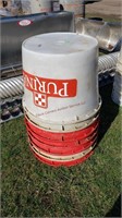 7- Purina Feed Buckets 18"