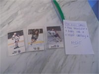 Lot 3 1988 Esso Cards Gretzky/ Orr / Malovich