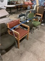 Lot of 5 chairs
