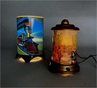 2 Motion Lamps Econolite Fountain of Youth...