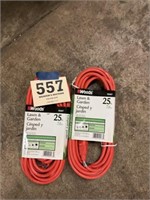 2- 25 ft. electrical cords