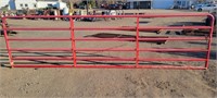 Red 16' Cattle Gate - Nice