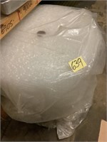 Large roll of shipping bubble wrap