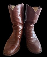 Justin Leather Boots Sz 11
