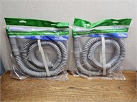 NEW 2 Washing Machine Discharge Hoses