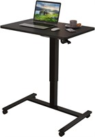 $106  Pneumatic Mobile Desk  28*20 inch  Black