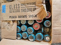 Box of Empty Glass Jars