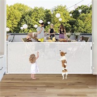 $129  42X135 Extra Tall Baby/Dog Gate  White