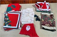 Christmas linens & table cloth