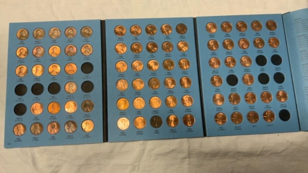 1975-2013 not complete Lincoln cents