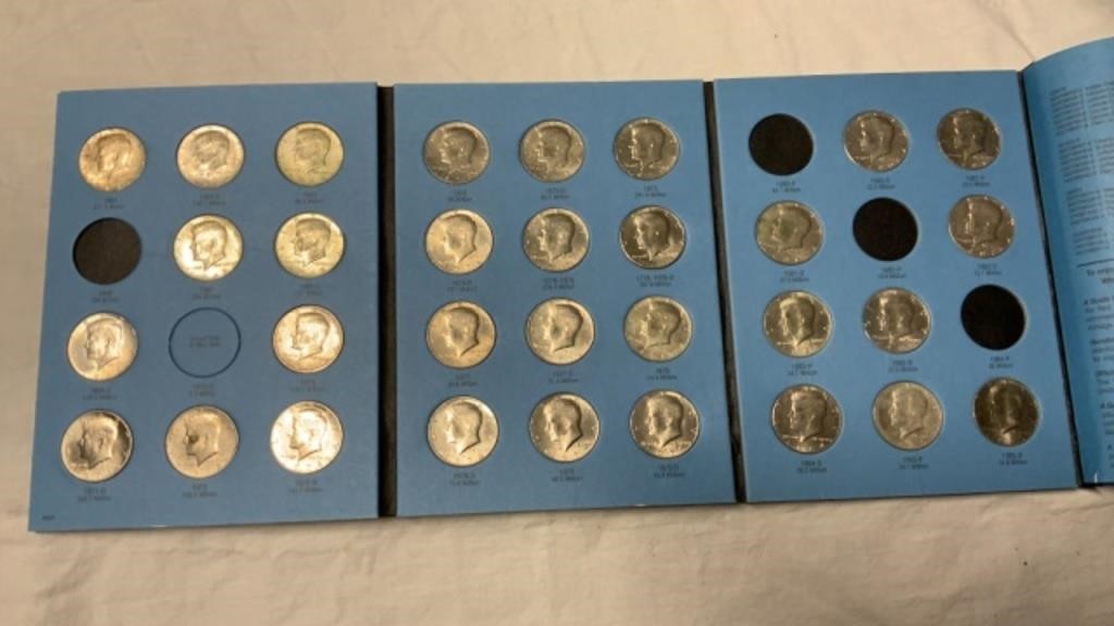 1965 -85 Kennedy Half Dollars Not complete