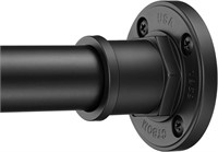 $28  BRIOFOX Industrial Rod  43-72 Inches  Black