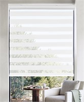 $48  22 Wx72H C.White Zebra Blinds for Kitchen