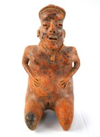 Nayarit Earthenware Figure of a kneeling woman