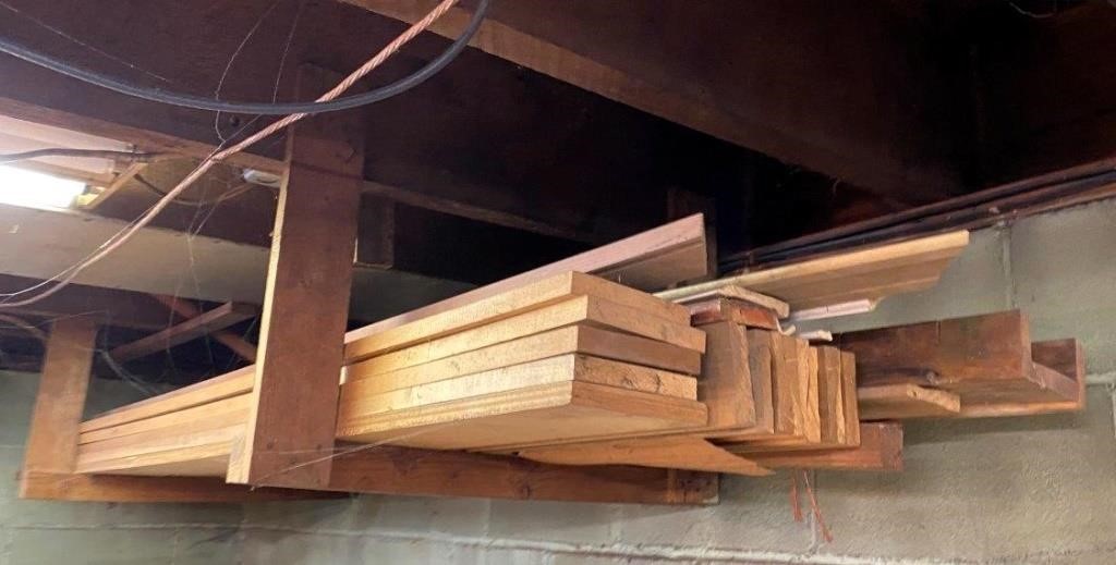 Lumber pile- Maple & more up to 8ft