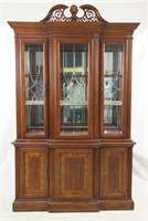 Contemporary Mahogany China cabinet