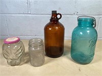 antique jars & bottles