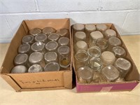 34pcs-  pint canning jars