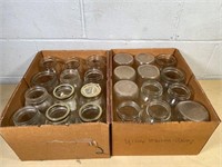2 dozen quart canning jars