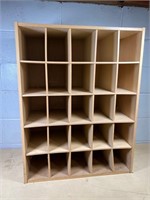 24x30" cubby cabinet - showing some water damage