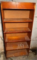 wooden book shelf 25x56