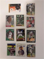 Baseball Cards Cano, Utley, Tejada, Fielder