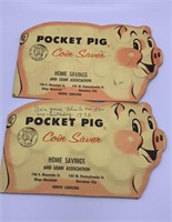 Pocket Pig Coin Saver Home Saving & Loan Ass.