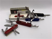 Swiss Army pocket knives