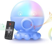 HODANS Octopus Projector Night Light, Blue, 360 De