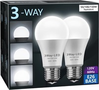LED Bulbs 50 100 150W Equivalent Bulbs, Brignite 3