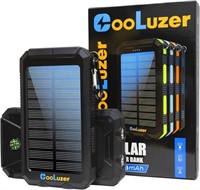 Solar Charger Power Bank 36800mah with 18W PD 5V*3