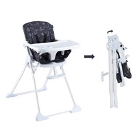 $70  Pamo Babe Foldable High Chair  Black