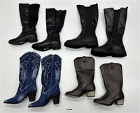 (4) x WOMEN'S BOOTS