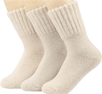 3 Pairs-  Weweya Boot Socks for Women - Thick